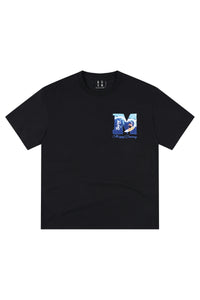 MEDM Beach Surf Towel Embroidery Loose Cotton Unisex Summer Tee