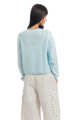 Dangerouspeople | Hollow Jacquard Knit Cardigan