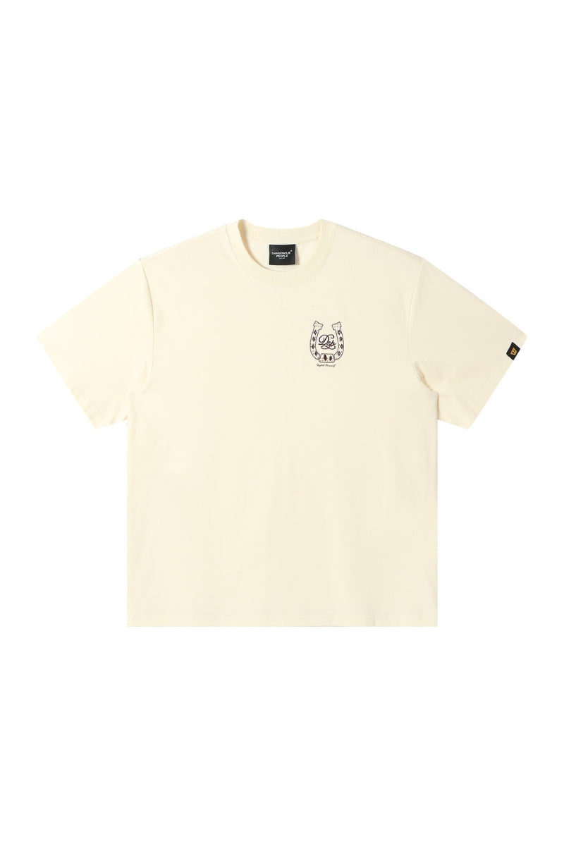 DangerousPeople DSP Horseshoe Embroidery Sorona T‑Shirt