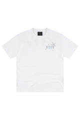 MEDM Glitter Star Rhinestone Logo Loose Couple Tee