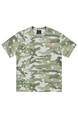 MEDM Camo Star All-Over Graffiti Logo Loose Vintage Tee