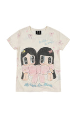 MEDM x Iria Mailbox Mailbox Bow Duo Print Women Tee