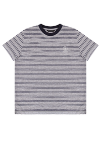 Masonprince Linen-Cotton Striped T-Shirt
