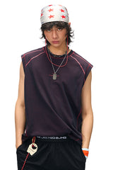 BJHG Men Quick‑Dry Cool Sleeveless Tank Top Summer Basketball Sports Vest