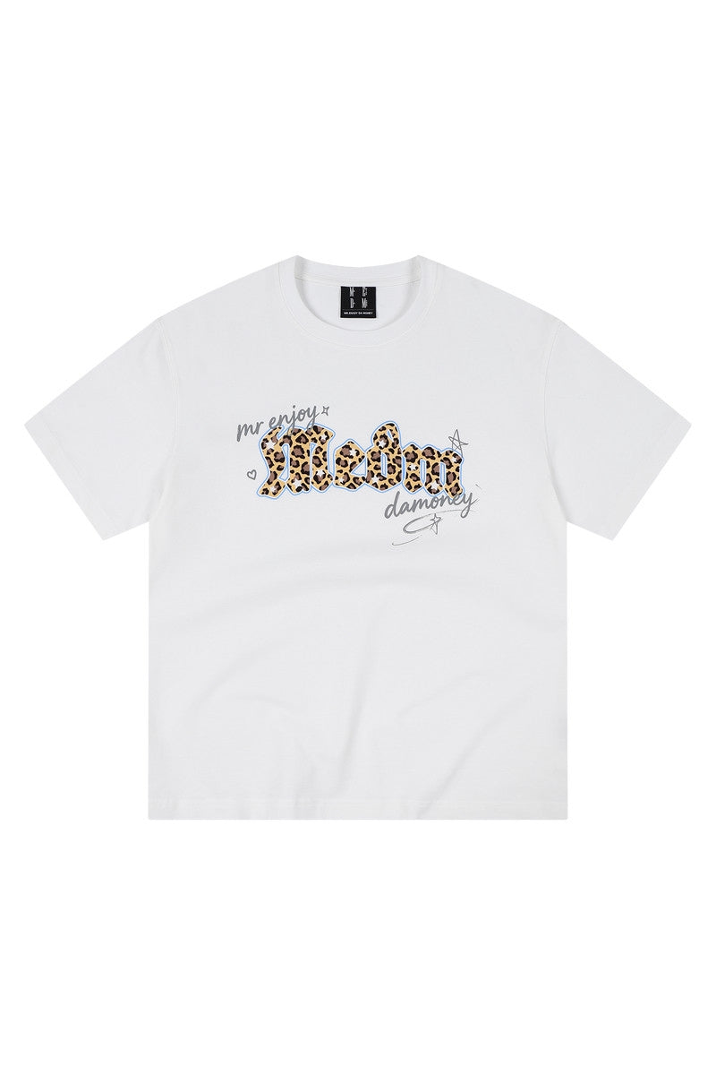 MEDM Gothic Leopard Patch Tee