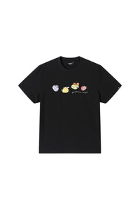 Dangerouspeople DSP Fun Fruit Print Drop‑Shoulder 100% Cotton T‑Shirt