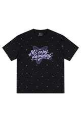 MEDM Star Polka Dot Hand Lettering Tee