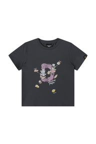 Dangerouspeople DSP Playful Dessert Print Fitted Women's Cool‑Touch T‑Shirt
