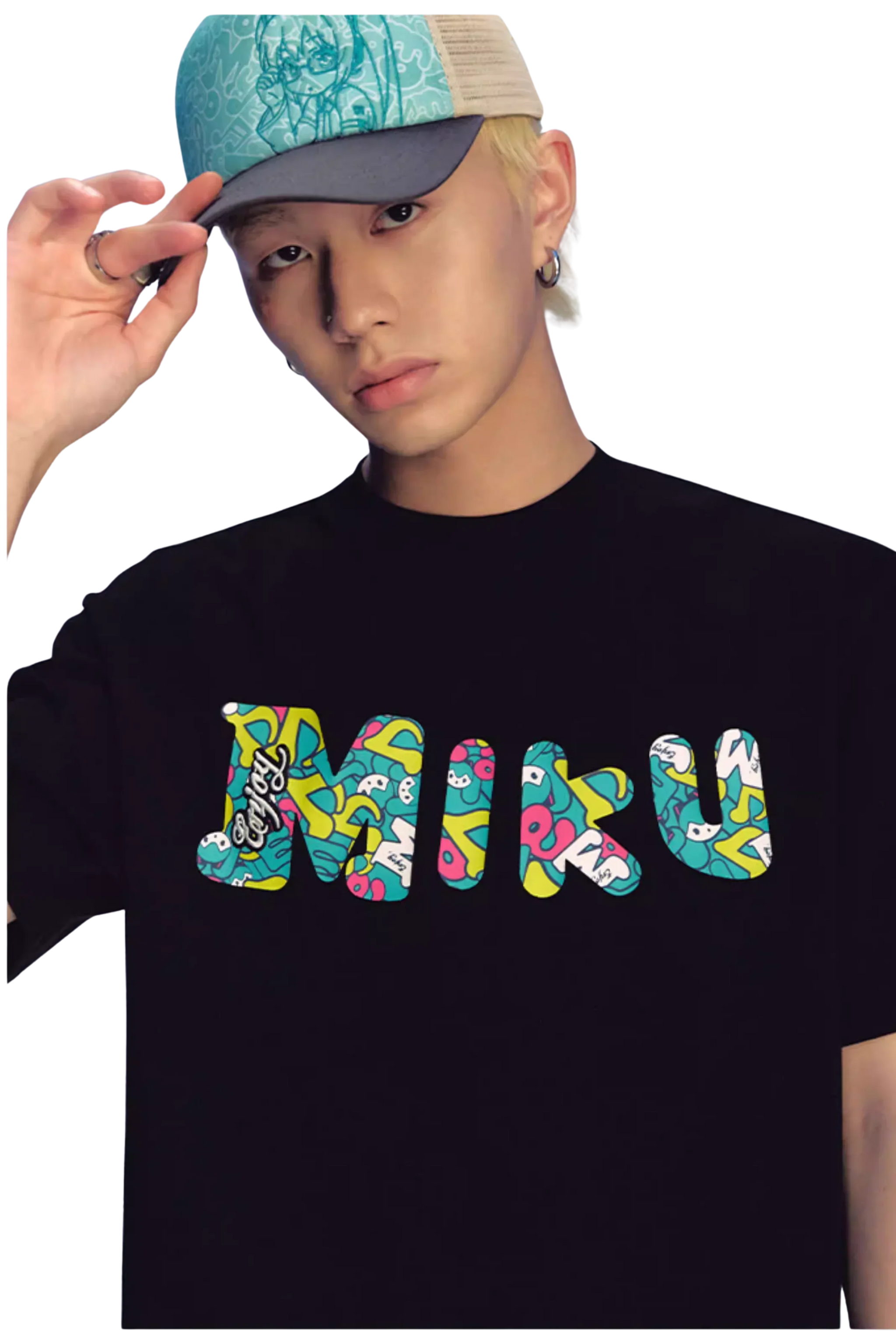MEDM x Hatsune Miku Font Tee