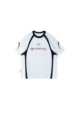 BJHG | UPF50+ Quick‑Dry Spliced Short Sleeve Tee, American Sport Top for Men Women