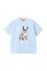 AFGK 26SS Spotted Dog Print Tee Unisex American Street Couple T-shirt