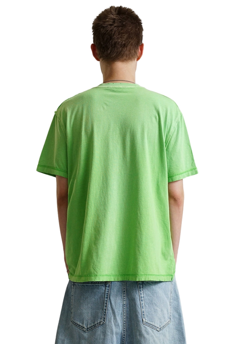 MASONPRINCE Vacation Series Lime Green Soft Knit Top