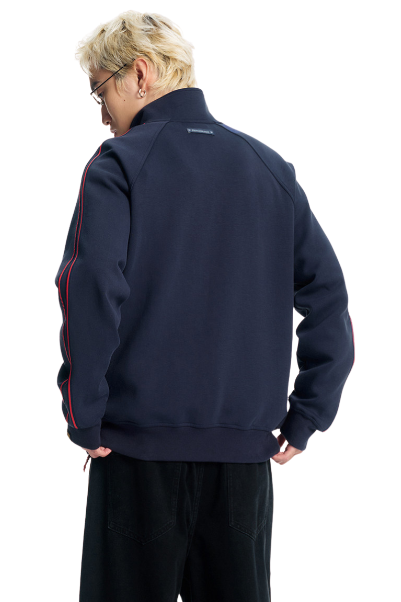 Dangerouspeople | Air Layer Webbing Stand Collar Jacket