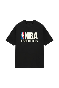 NBA x Essentials Fear Of God Oversized Jersey Tee BLACK
