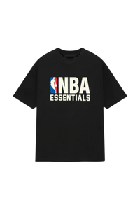 NBA x Essentials Fear Of God Oversized Jersey Tee BLACK