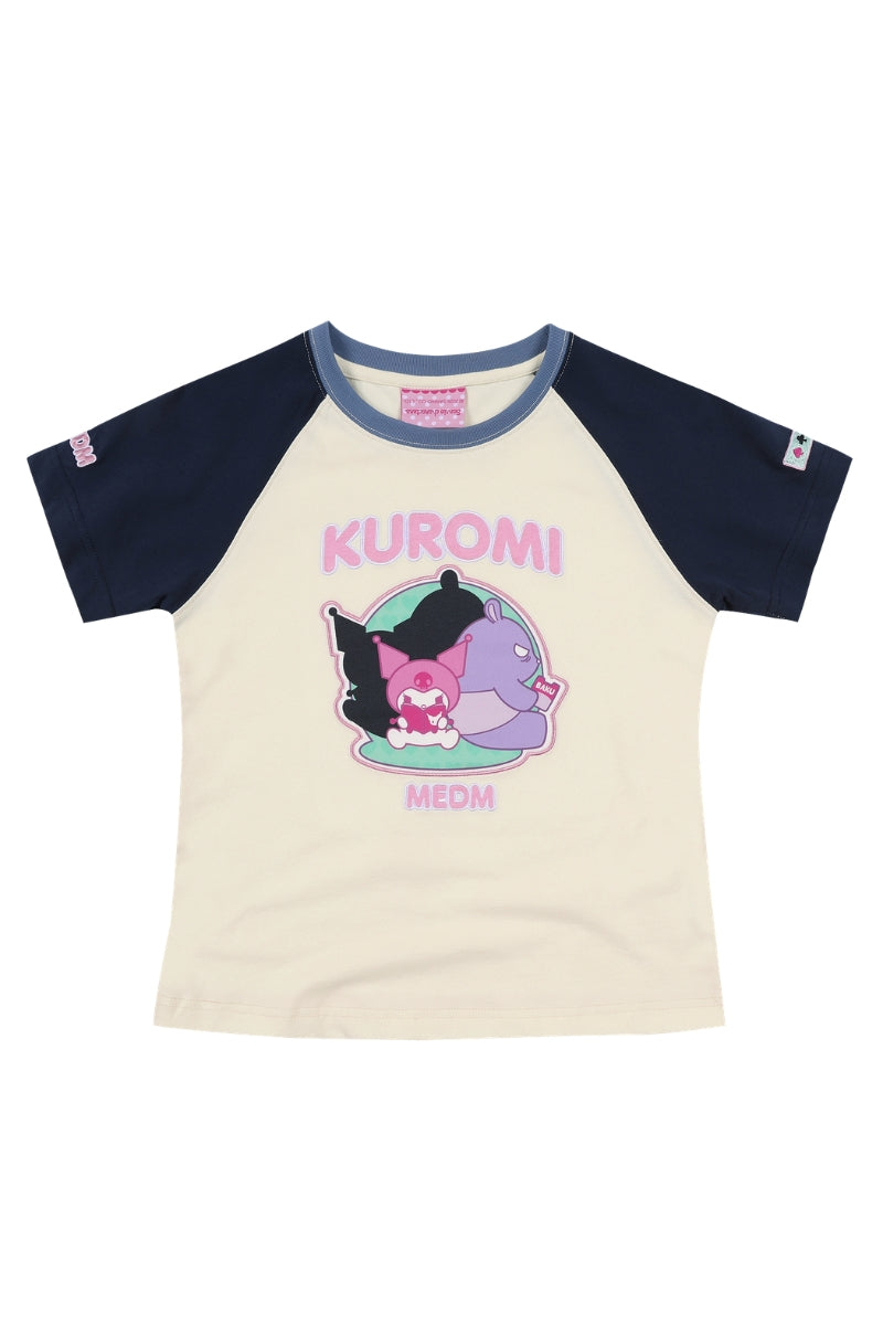 MEDM x Sanrio Cute Kuromi Women's Tee