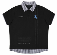Masonprince Fake Two Polo Tops