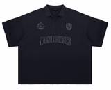 Masonprince Sports Horse Racing Destruction Patch Short Sleeve Polo Equestrian Patch