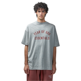 Fear Of God Essentials FW24 Jersey Crewneck Tee Dark Heather