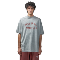 Fear Of God Essentials FW24 Jersey Crewneck Tee Dark Heather