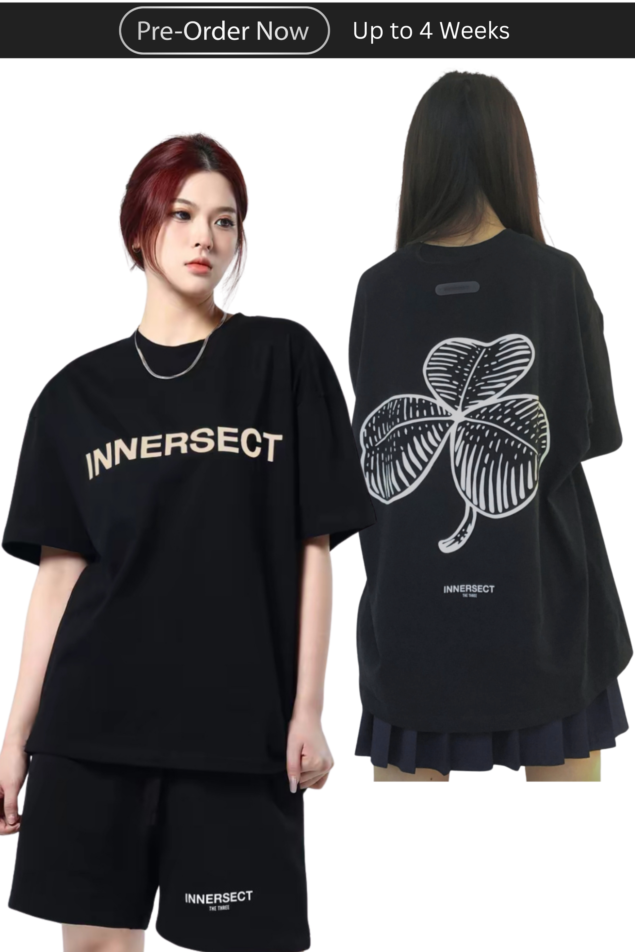 Innersect Back Clover Leaf Tee
