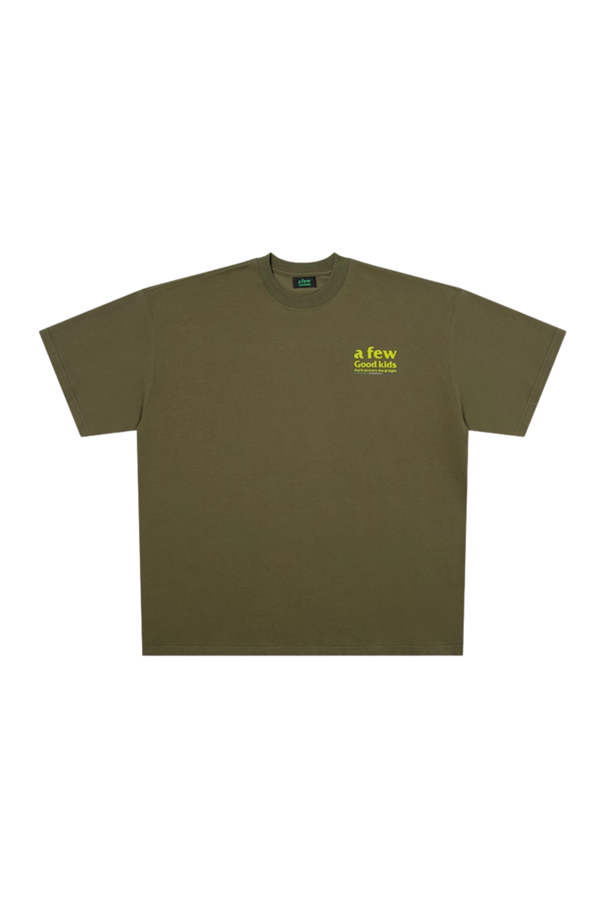 AFGK Basic Curved Back Logo Tee