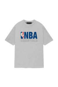 NBA x Essentials Fear Of God Oversized Jersey Tee LIGHT HEATHER