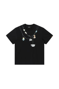 Dangerouspeople DSP Doll Necklace Print Sorona Short Sleeve Tee
