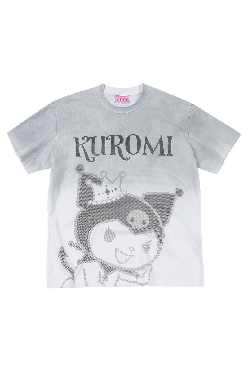 MEDM x Sanrio Kuromi Glitter Gradient Tee
