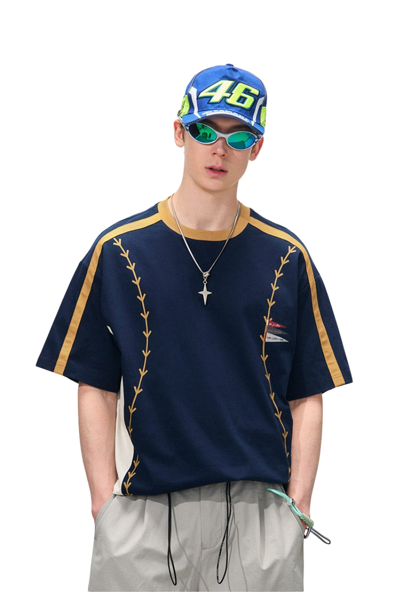 BJHG Unisex Cool Quick Dry Tee Summer American Baseball Jersey