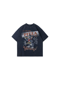 BJHG x Tom and Jerry Men American Cartoon Tee Summer Couple