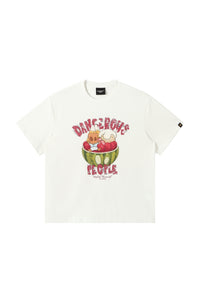 Dangerouspeople DSP Summer Beach Watermelon Logo Cool‑Touch Unisex T‑Shirt