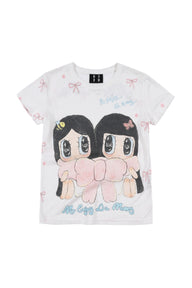 MEDM x Iria Mailbox Mailbox Bow Duo Print Women Tee