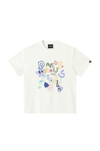 Dangerouspeople DSP Colorful Flower Graffiti T‑Shirt | Solona Streetwear Unisex Short Sleeve Top