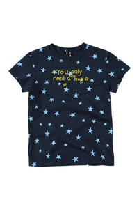 MEDM x Iria's Mailbox Star Print Embroidered Women's Tee