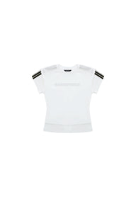 MASONPRINCE Double Layer Sheer Logo Tee