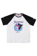 MEDM x Sanrio Kuromi Raglan Couple Tee