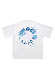 AFGK Cloudy Sky Ring Logo Tee