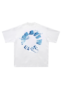 AFGK Cloudy Sky Ring Logo Tee