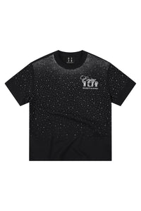 MEDM Gradient Star Rhinestone Tee