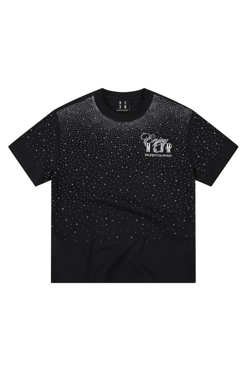 MEDM Gradient Star Rhinestone Tee