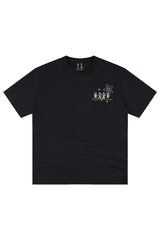 MEDM Glitter Star Rhinestone Logo Loose Couple Tee