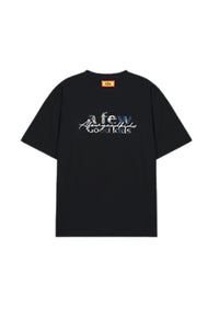 AFGK | Leopard Lace Patch Embroidered Tee, Unisex Summer Cotton T-Shirt