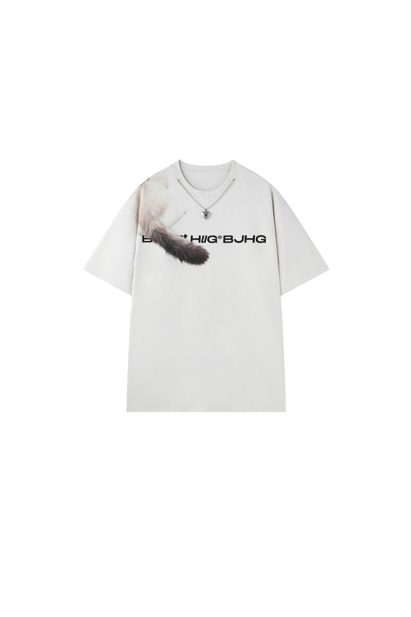 BJHG Streetwear Ragdoll Cat Graphic Tee | Quick‑Dry Couples Summer Short‑Sleeve Top