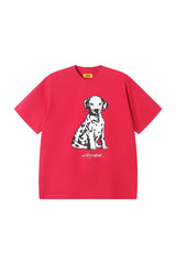 AFGK 26SS Spotted Dog Print Tee Unisex American Street Couple T-shirt