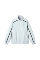 Dangerouspeople | American Color Block Stand Collar Jacket