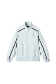 Dangerouspeople | American Color Block Stand Collar Jacket