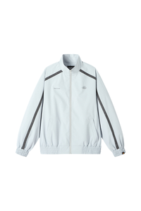 Dangerouspeople | American Color Block Stand Collar Jacket