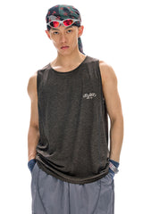 BJHG Men Quick‑Dry Sleeveless Tank Top Summer American Light Outdoor Fitness Vest