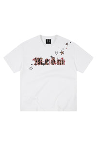MEDM Leopard Patch Logo Oversized Unisex Tee